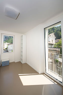 Conclusione Trasformazione edificio nel nucleo storico di Mendrisio, Svizzera, 2019